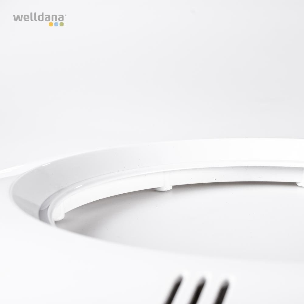 Valkoinen etuluukku Welldana-allasvalaisimeen